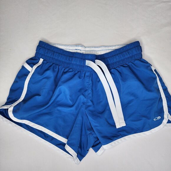 Champion Womens Running Shorts Blue Large - Picture 1 of 7